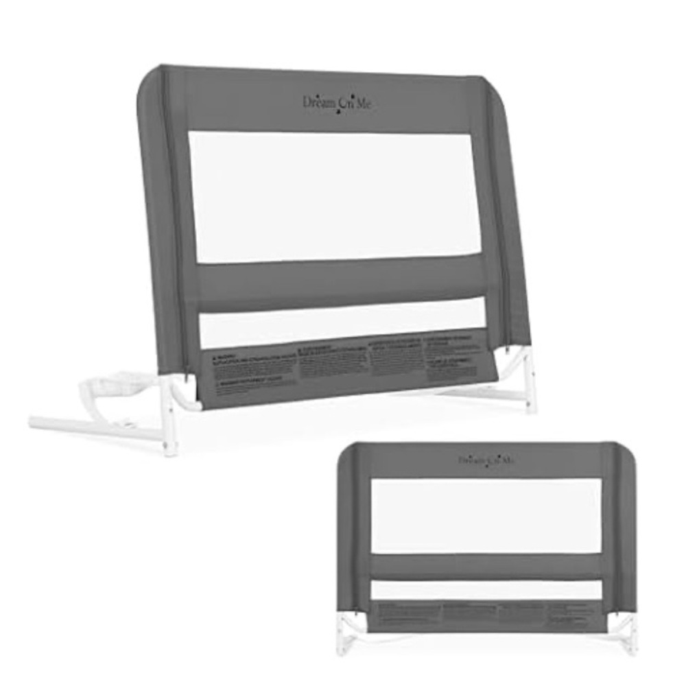 New! Dream On Me Mesh Adjustable Bed Rail - Picture 2 of 10
